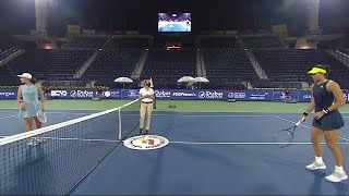 Iga Swiatek vs. Garbine Muguruza | 2021 Dubai Round 3 | WTA Match Highlights