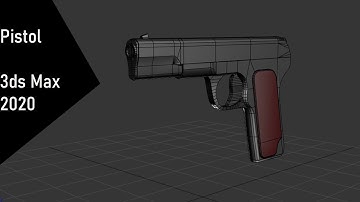 Modeling Pistol - 3ds max tutorial part - 1