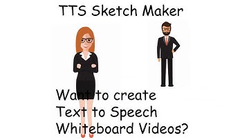 TTS Sketch Maker: Whiteboard Video Maker Software