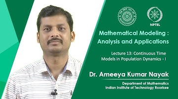 Continuous Time Models in Population Dynamics - I