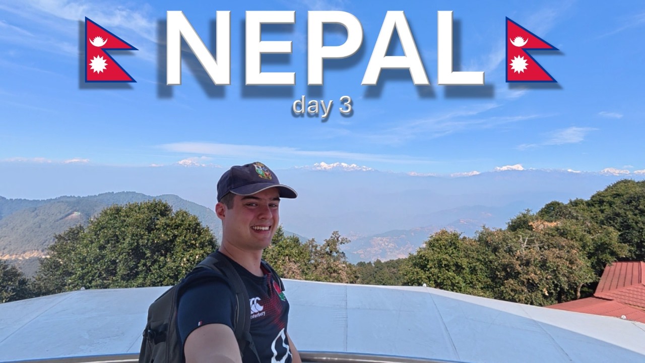 Cable Car to the Best Himalayan Views in Kathmandu (including Everest!) | Nepal #3