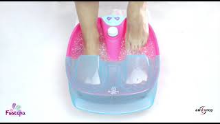 Working Foot Spa For Kids