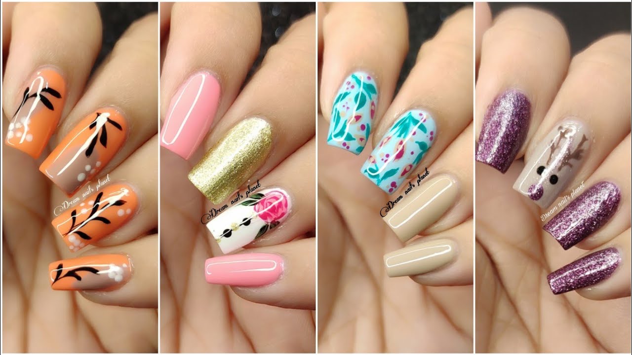 Easy Nail Art Compilation For Beginners 💅🏻💅🏻🤗 /Nail Art Compilation