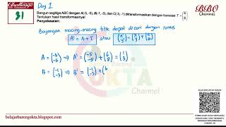 Translating a Triangle on a Coordinate Plane | Geometry Transformation Step-by-Step