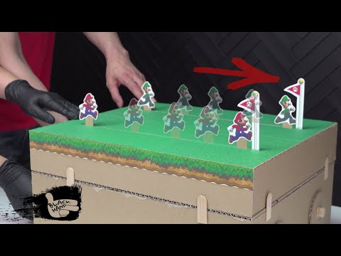 DIY Super Mario Run game for 2 Players