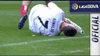 Entradas duras en el derbi madrileño