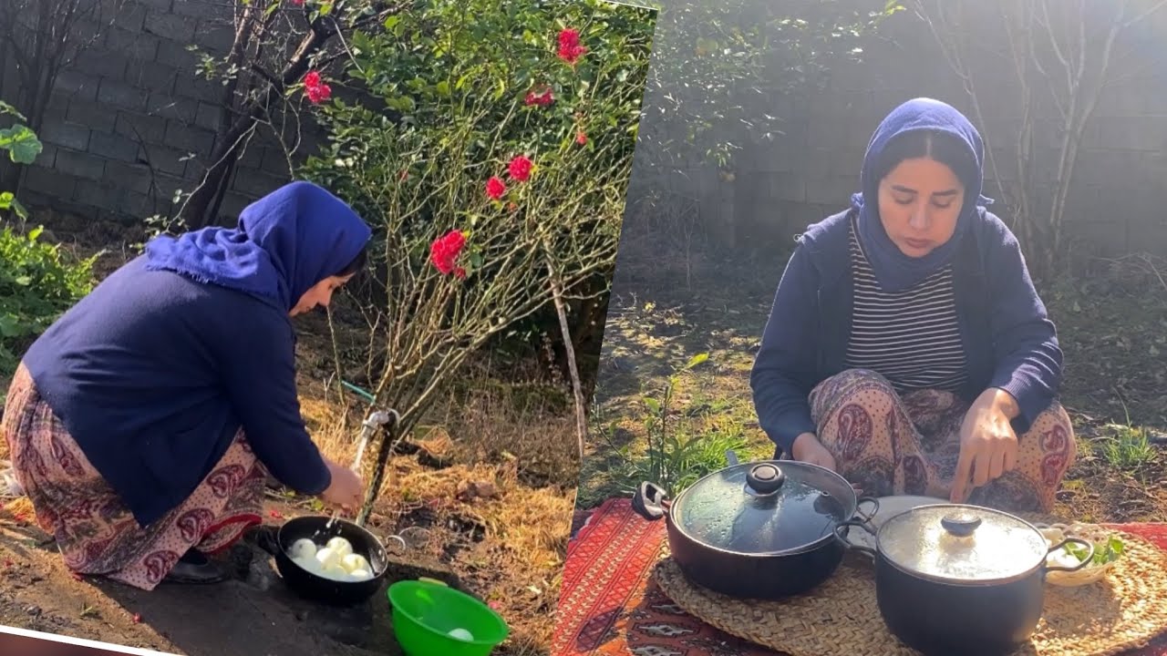 #rural #cook #food #iranfood #iran #foodblogger #villagelife #iran 