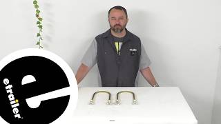Review of Lippert Trailer Suspension Parts - U Bolt Nut Kit 10000 16000 LBS Trailer Axle - LC95VP