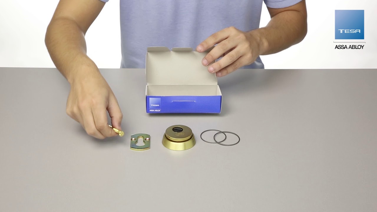 Unboxing Cilindro de alta seguridad TK100, Os mostramos el unboxing del  cilindro de alta seguridad TK100. Mas información en  By TESA ASSA ABLOY