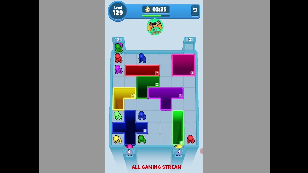 Drop Away Level 129 Gameplay 