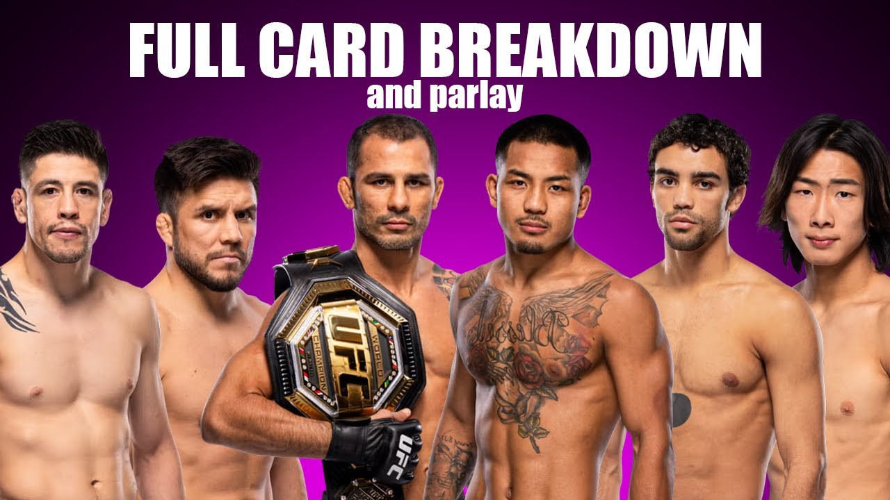 UFC 323 Full Card Breakdown and Parlay