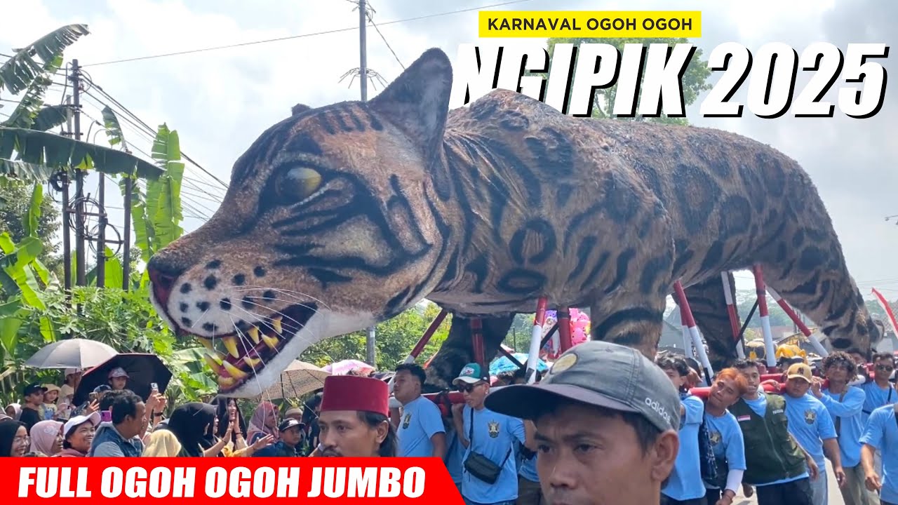 FULL OGOH OGOH JUMBO BISA GERAK - Karnaval Ngipik Pringsurat 2025