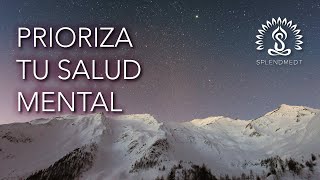 Prioriza tu salud mental