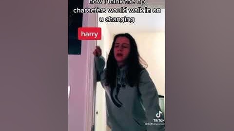 How the Harry Potter characters would react walking in on y/n changing