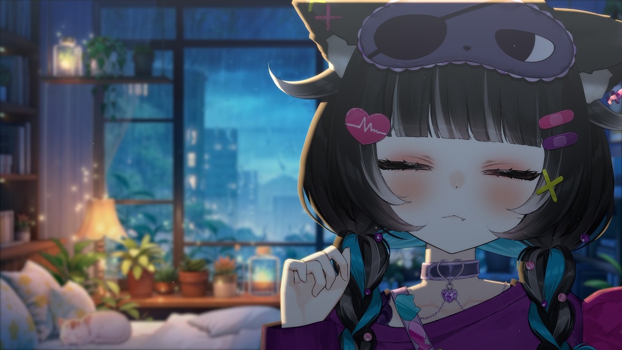 【朝活/雑談】ものもらいって痛いね【猫田なつな/Vtuber】