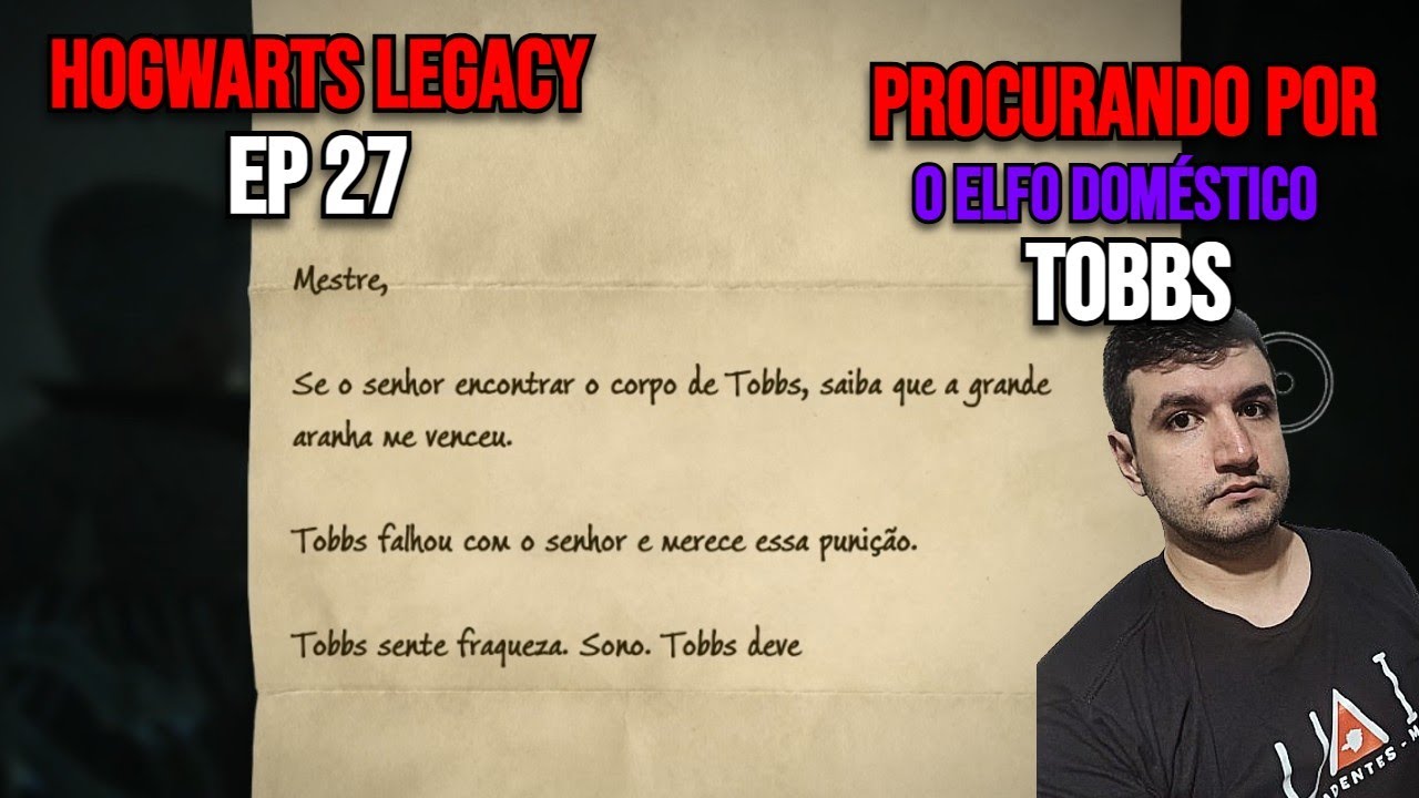 Hogwarts Legacy EP27 — Procurando por Tobbs, o Elfo Doméstico