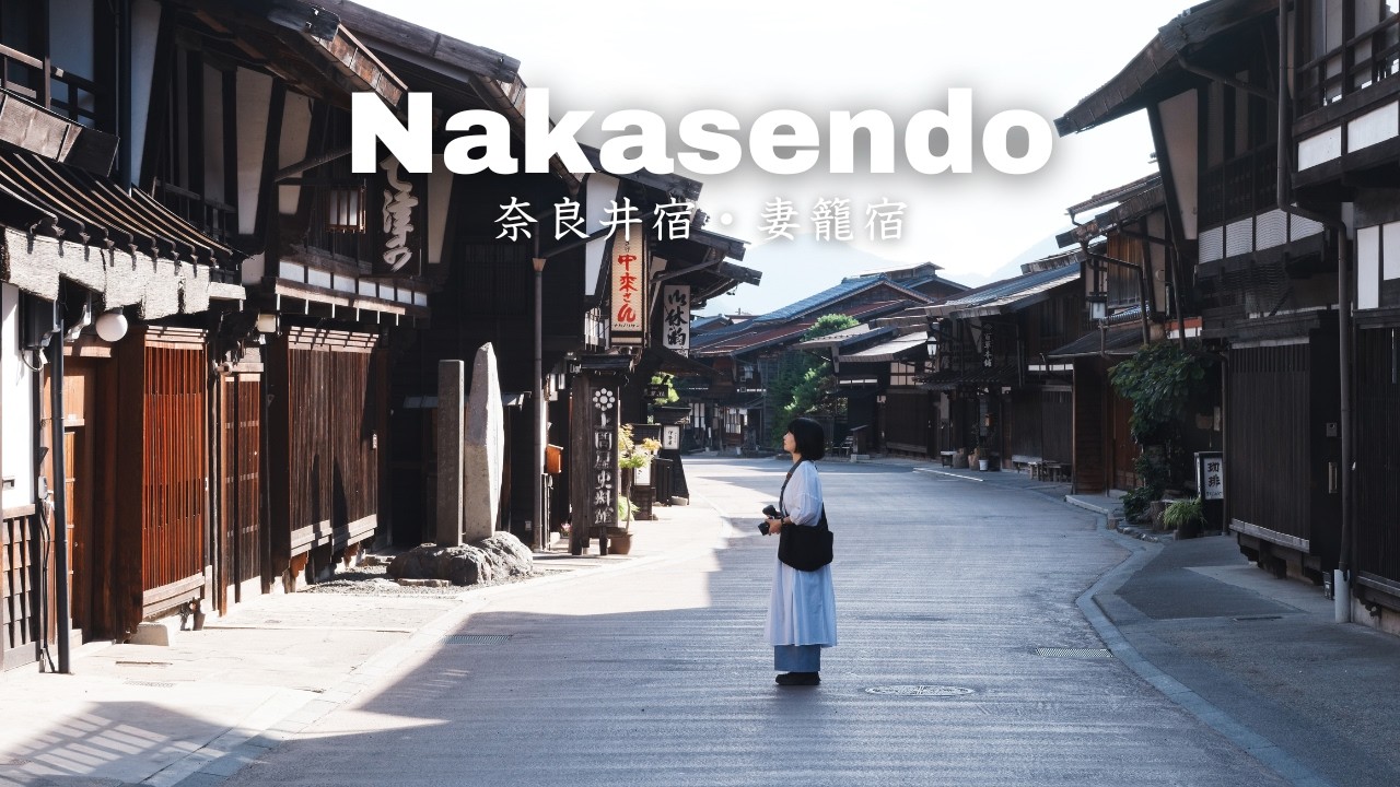 Exploring Kiso Valley by local train 🚃 Nakasendo | Narai-juku & Tsumago-juku | Japan travel vlog