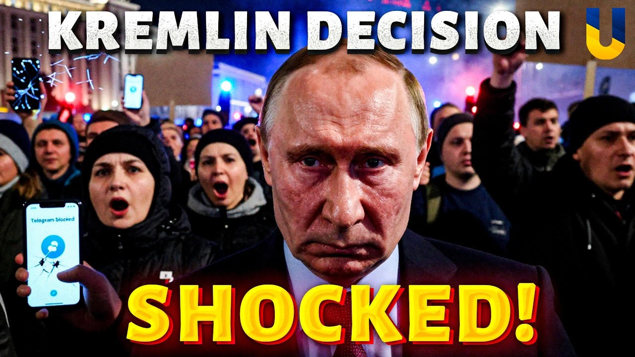 Russians in REVOLT after Kremlin move! PUTIN CUT Telegram. Soldiers in SHOCK!