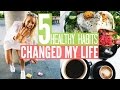 5 healthy habits changed my life  what i eat in a day