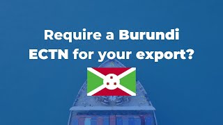 Getctn Burundi Ectn Certificate