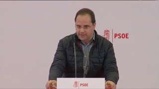 César Luena interviene en un acto en Val de San Vicente, Cantabria
