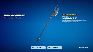How To Get Vibro-Ax Pickaxe NOW FREE In Fortnite! (Vibro-Ax Harvesting Tool)