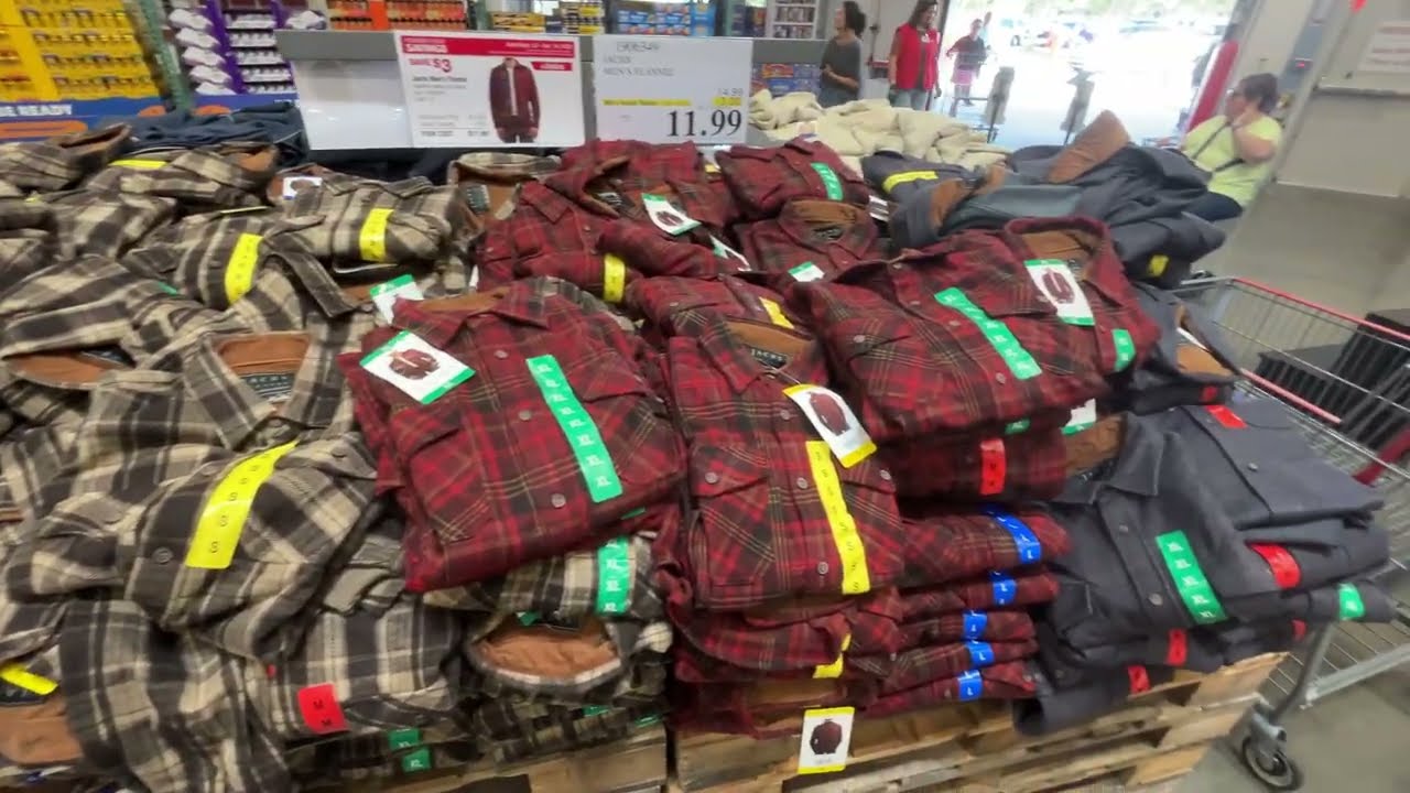👕Costco men's clothes lineup (October) 👞🎩👔
