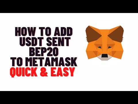   How To Add Usdt Sent Bep20 To Metamask How To Add USDT Into Your Metamask Wallet On The Binance