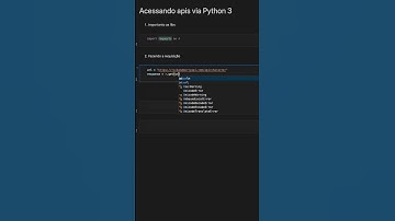 Aprenda Requisição via API com Python! #shorts #Python #tutorial #diy #API #learnprogramo