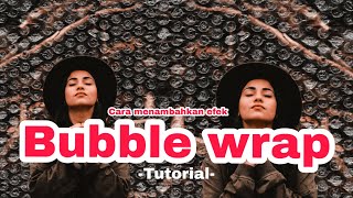 Cara menambahkan efek bubble wrap di foto | How to create a bubble wrap edit | Picsart Tutorial
