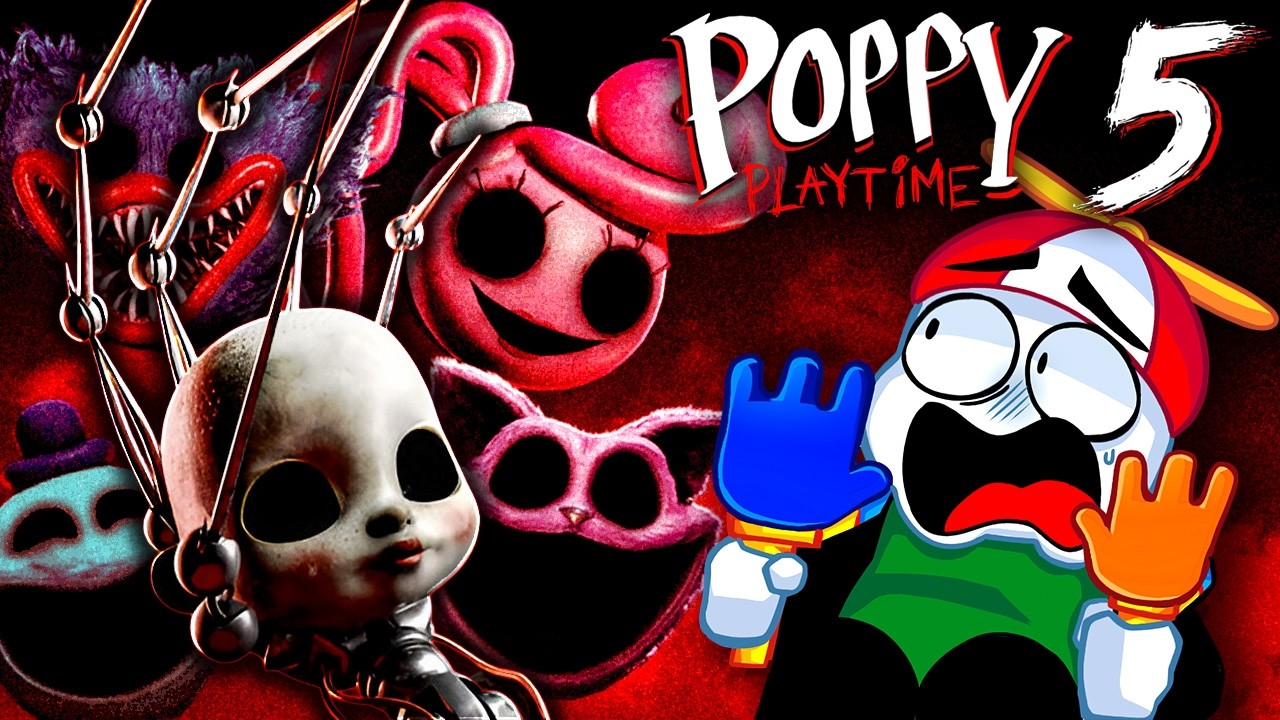 Jugando Poppy Playtime Chapter 5 Juego Completo + Final