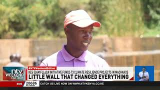 A Small Weir On Miu River Has Turned A Seasonal Stream Into A Reliable Water Source