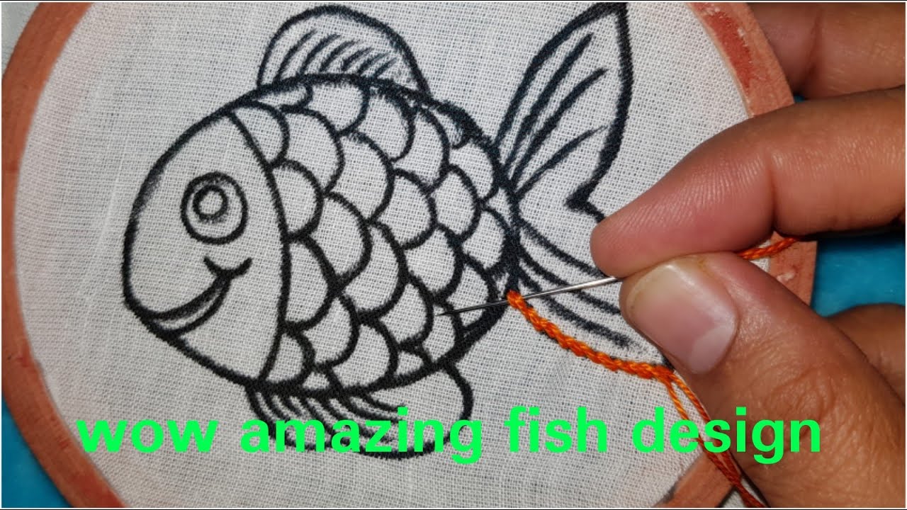 Hand Embroidery Fish Bullion Knot Amazing Stitch Work All Over Embroidery Design 2019 Hand Trick Youtube,Editable Layout Design Blank Certificate Template
