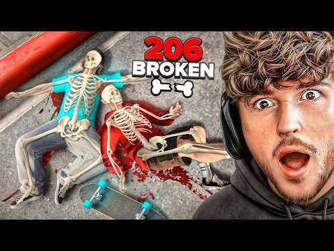 We Attempted the 206 Bones Skate Challenge… It Went WRONG