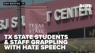 TXST students and faculty grapple with surge in hate speech incidents