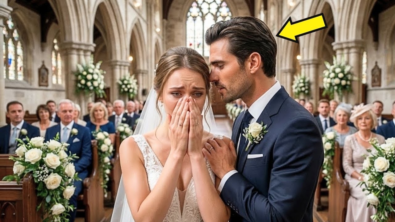 La dejaron plantada el día de su boda, Millonario le susurró “Finge que soy el novio”