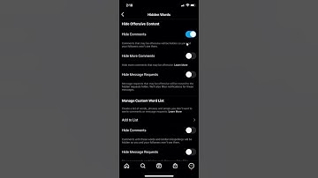 How To Hide Offensive Comments Instagram
