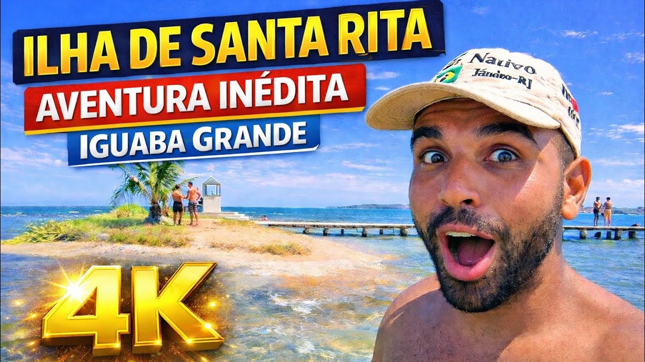 Ilha de Santa Rita em 4K – Tesouro Escondido em Iguaba Grande