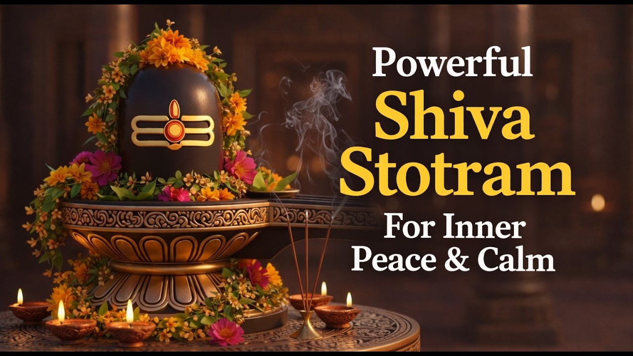 SHIVA PANCHAKSHARA STOTRAM | Powerful Lord Shiva Mantra | Listen Every Morning to Remove Negativity