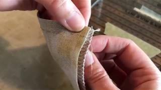 Flosstube Extra- Stitching my linens together for BerryBowlSAL
