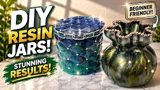 These Resin Jars Turned Out AMAZING! 😍