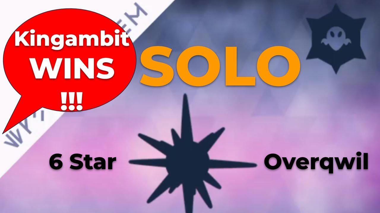 How to SOLO 6 star Overqwil Ghost Tera Type - Kingambit - Pokemon Scarlet and Violet