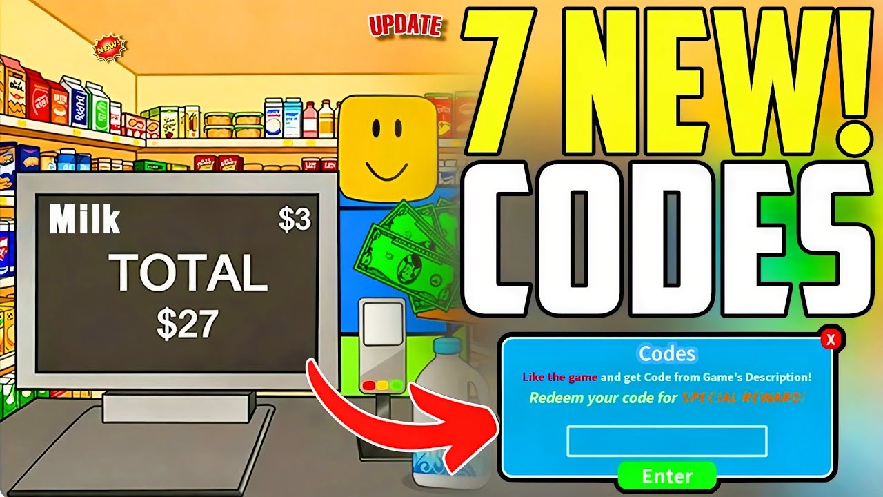 ⚠️ОБНОВЛЕНИЕ!🎃[КОД]⚠️ КОДЫ СИМУЛЯТОРА СУПЕРМАРКЕТА ROBLOX 2025! НОВЫЕ КОДЫ СИМУЛЯТОРА СУПЕРМАРКЕТ...