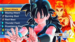 THE FEMALE SAIYAN FIRE MOVESET IS BROKEN | Dragonball xenoverse 2 ft HatedSwxg screenshot 5