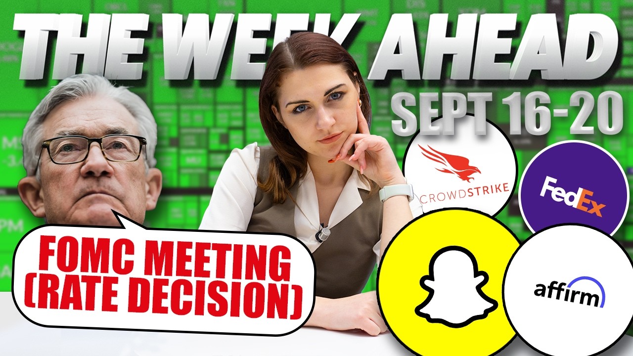 MASSIVE: Fed Rate Cut Incoming👀 FOMC Meeting Preview & Market Outlook | The Week Ahead
