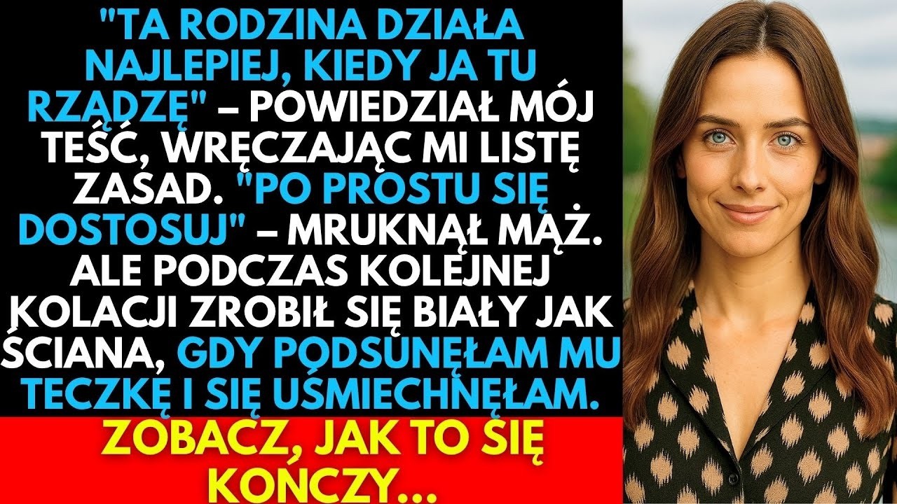 Teść Rządził Rodziną Mojego Męża Strachem — Dopóki Nie Postawiłam Mu Się Podczas Rodzinnej Kolacj