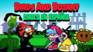 Birds And Botany | Vs Red And Peashooter/FNF Glitched Legends V2 (Lyrics en Español)