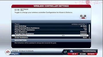 Fifa 13 | My Controller Settings | Best Settings (in my Opinion) | by PatrickHDxGaming