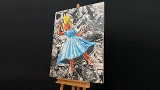 Painting Alice In Wonderland With Artist Amelia