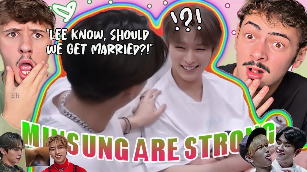 COUPLE REACTS TO "MINSUNG MOMENTS BECAUSE NOW THEY LIVE TOGETHER💚🩷"